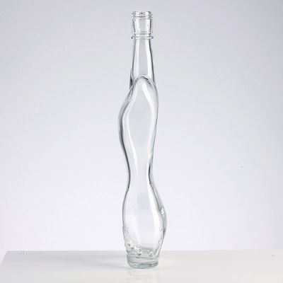Whisky Spirit Glass Products Unique Shape Woman Body Glass Liquor Bottle for Liquor