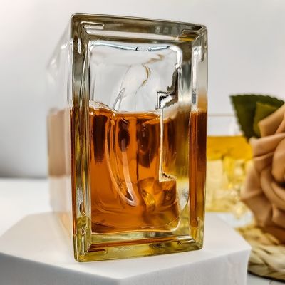 200ml Rectangular Glass Bottle for Whiskey Beer and Other Beverages Custom or Standard