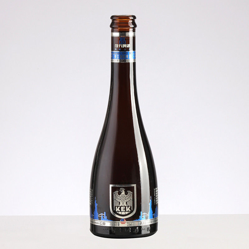 Base Material Glass Beer Beverage Bottle 250ml 330ml 500ml 650ml 1 Liter Brown Amber